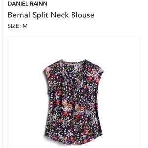Cute, floral, Daniel Rainn blouse